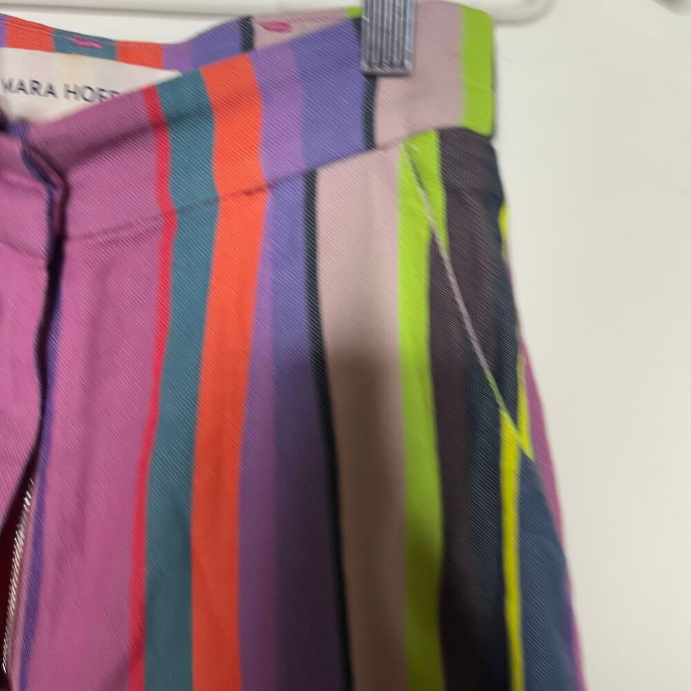 Mara Hoffman Multicolor Striped Wide-Leg Pants - Picture 7 of 8